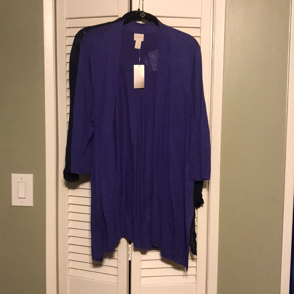 Chico’s duster sweater